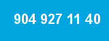 904 927 11 40